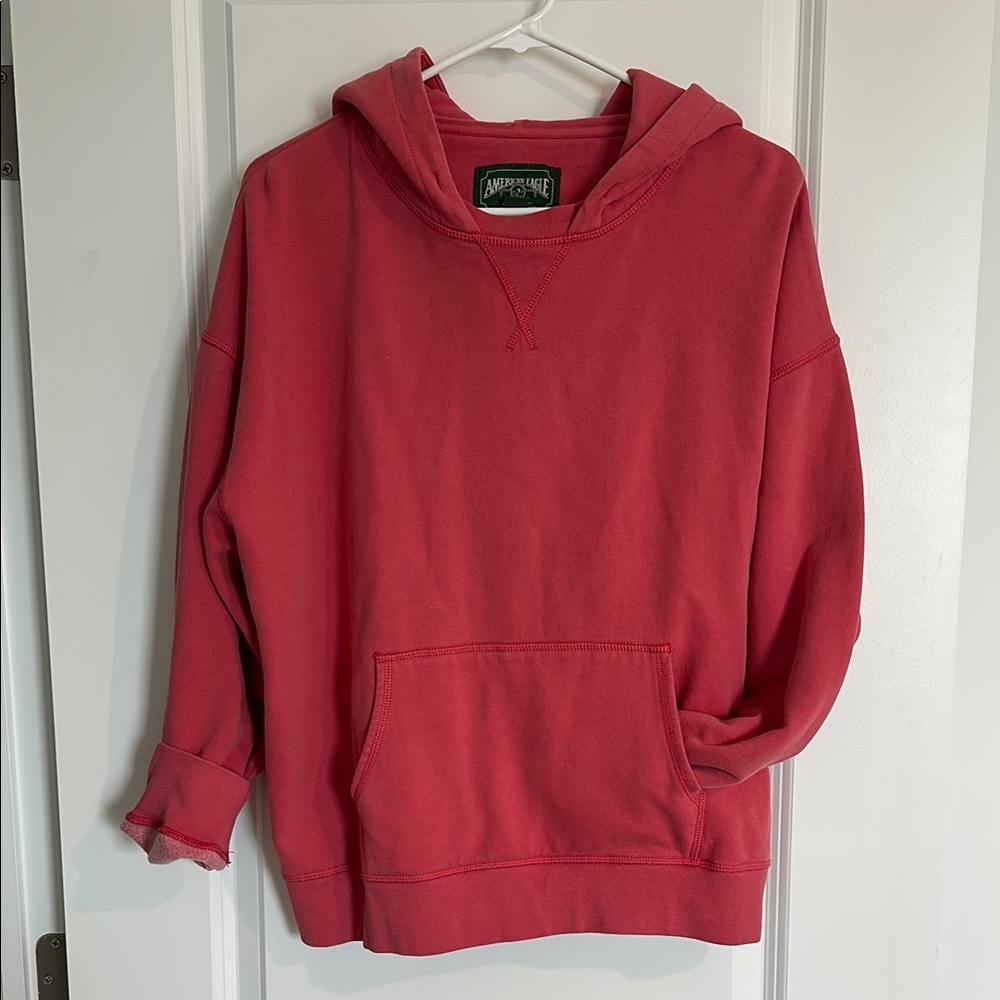 American Eagle Outfitters Pink Soft Cotton Sweatshirt